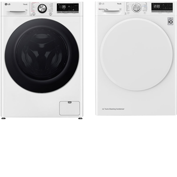 LG Wasmachine + LG Droger